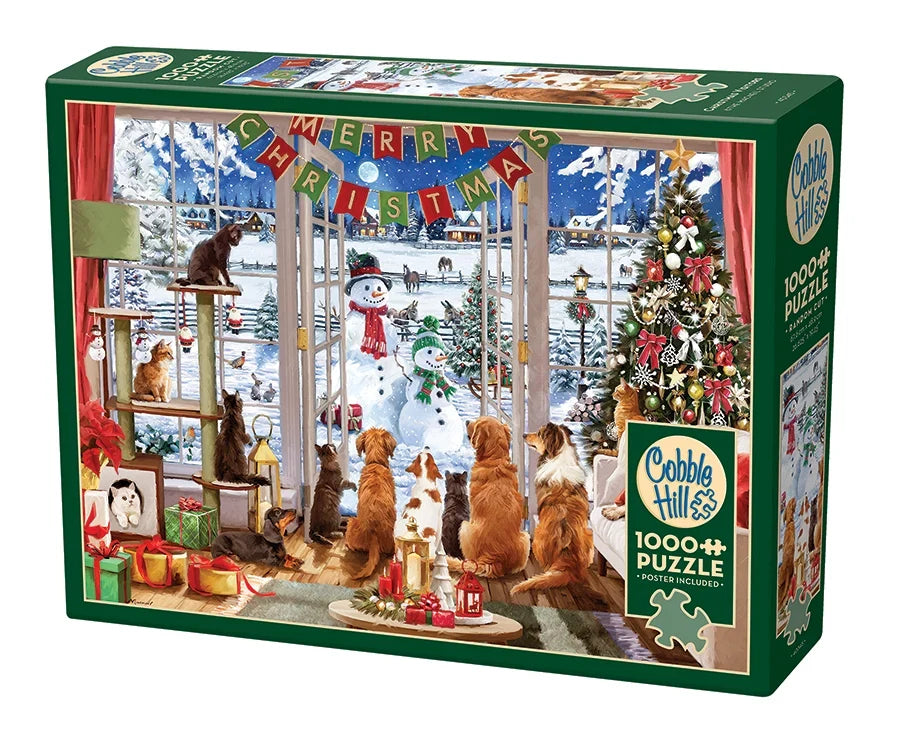 Christmas Visitors, 1000PCS,  Compact