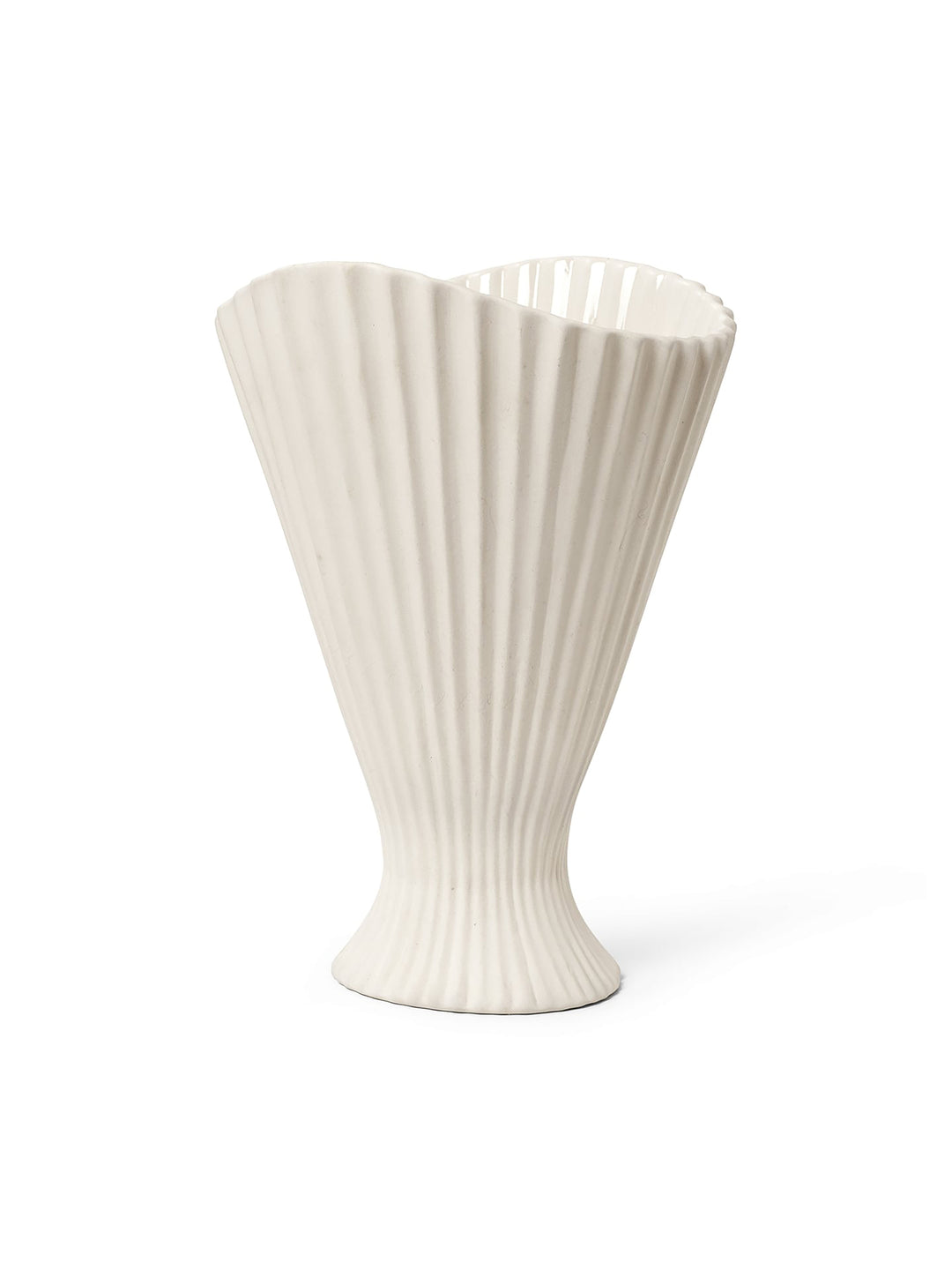Fountain Vase - Off-White