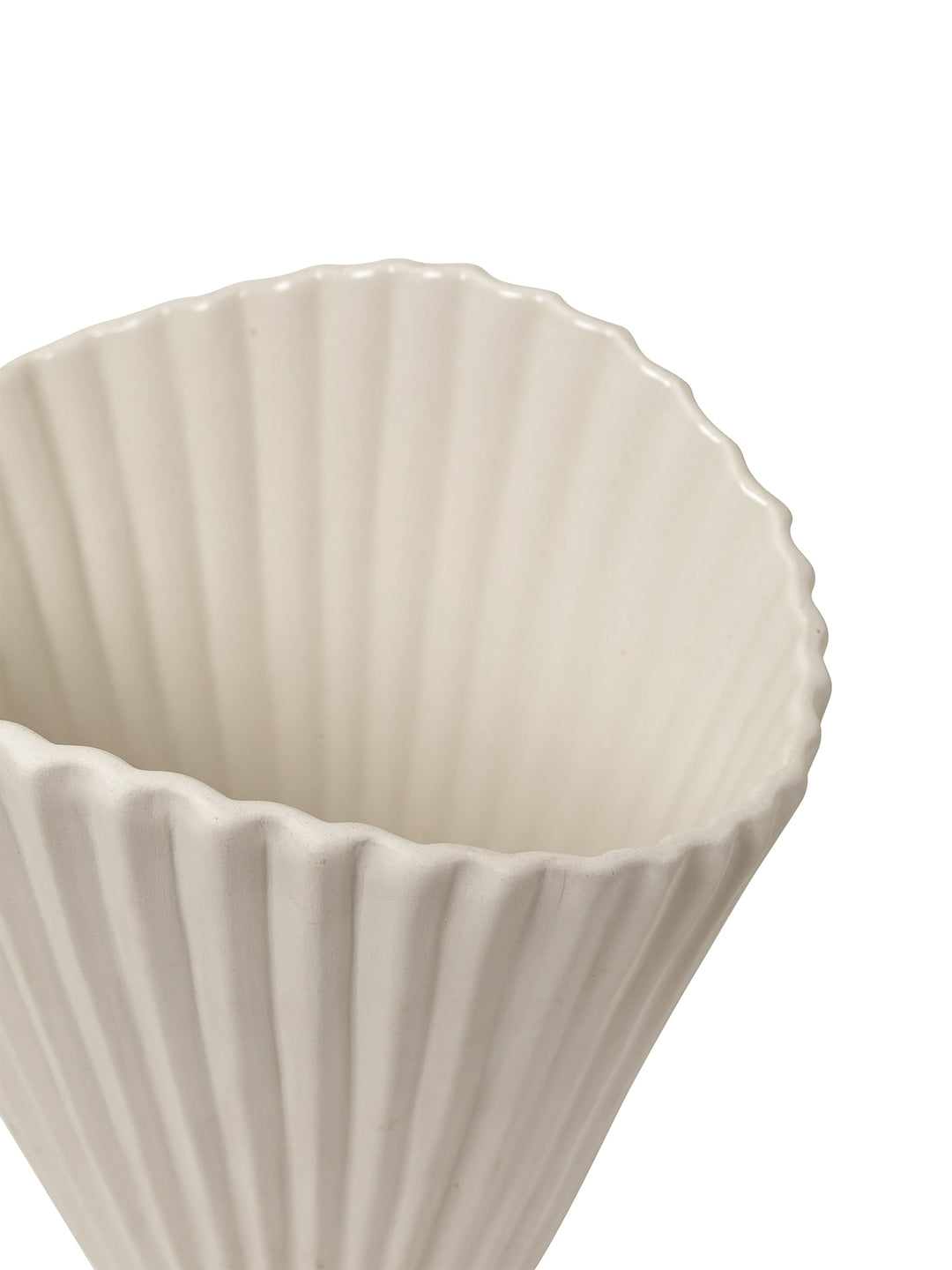 Fountain Vase - Off-White