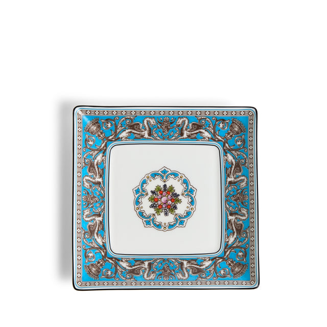 Florentine Turquoise Square Tray