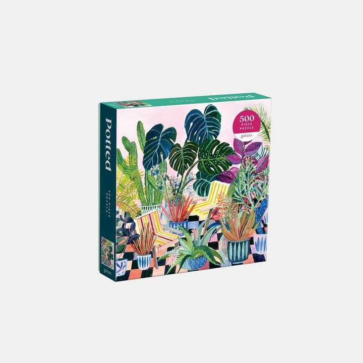 Potted 500 piece puzzle