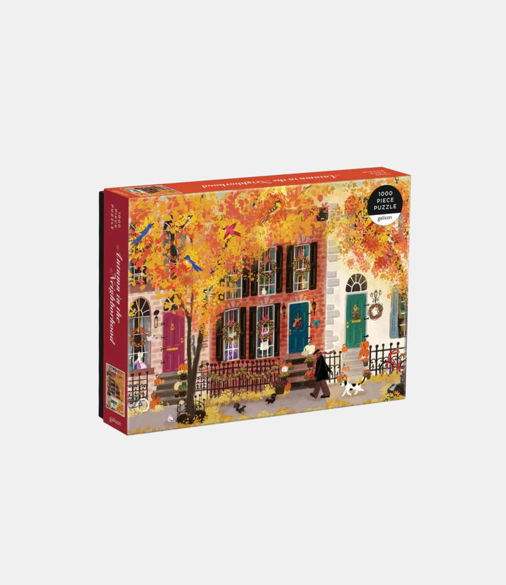 Joy Laforme Autumn in the Neighborhood 1000 PC Puzzle
