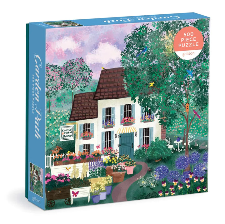 Joy Laforme Garden Path 500 Piece Puzzle