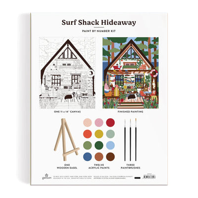 Surf Shack Hideaway 11 x 14 Paint By Number Kit No reviews