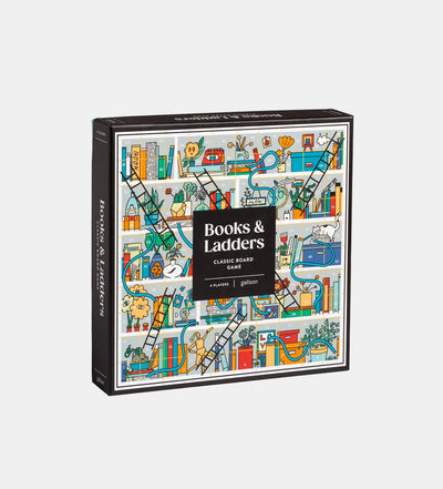 Books and Ladders Classic Board Game