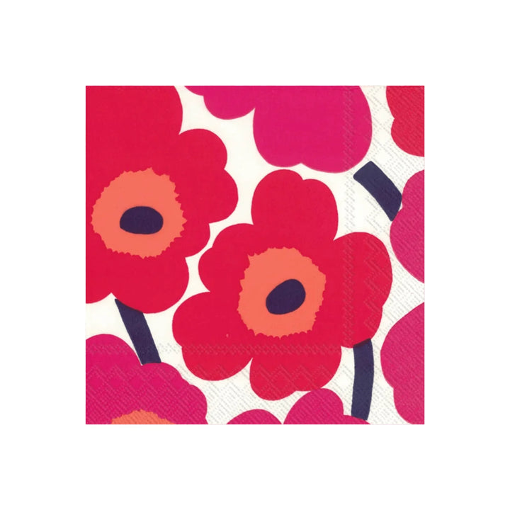 IHR Paper Napkin - Unikko Red