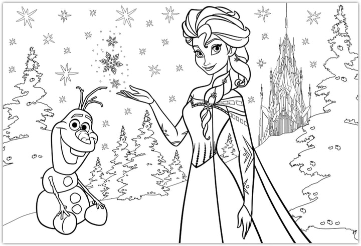 Disney Frozen 108 Double Sided Puzzle