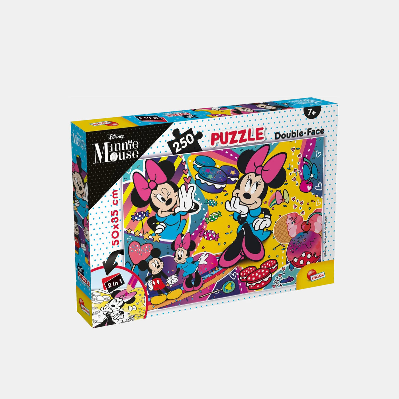 Disney Puzzle - Double sided Plus, 250pc MINNIE