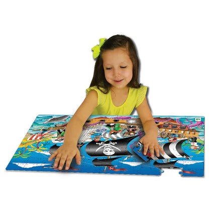 Glow in the Dark Puzzle - Pirate Ship