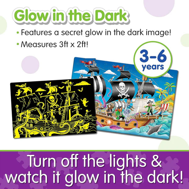 Glow in the Dark Puzzle - Pirate Ship