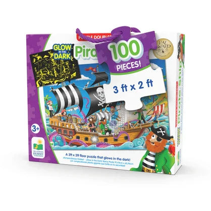 Glow in the Dark Puzzle - Pirate Ship