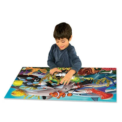 Glow in Dark Jigsaw Puzzle - Sealife
