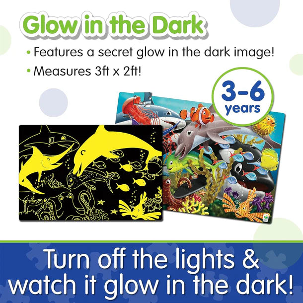 Glow in Dark Jigsaw Puzzle - Sealife