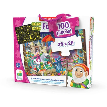 Double Glow in The Dark Fantasy Puzzle