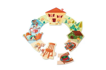 Goldilocks and The Three Bears Story Puzzle