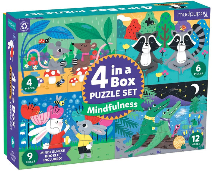 4-in-a-Box Puzzle Set - Mindfulness