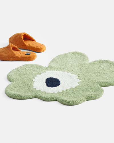 Unikko Bath Mat / Bathroom carpet 73x74 Cm - Sage