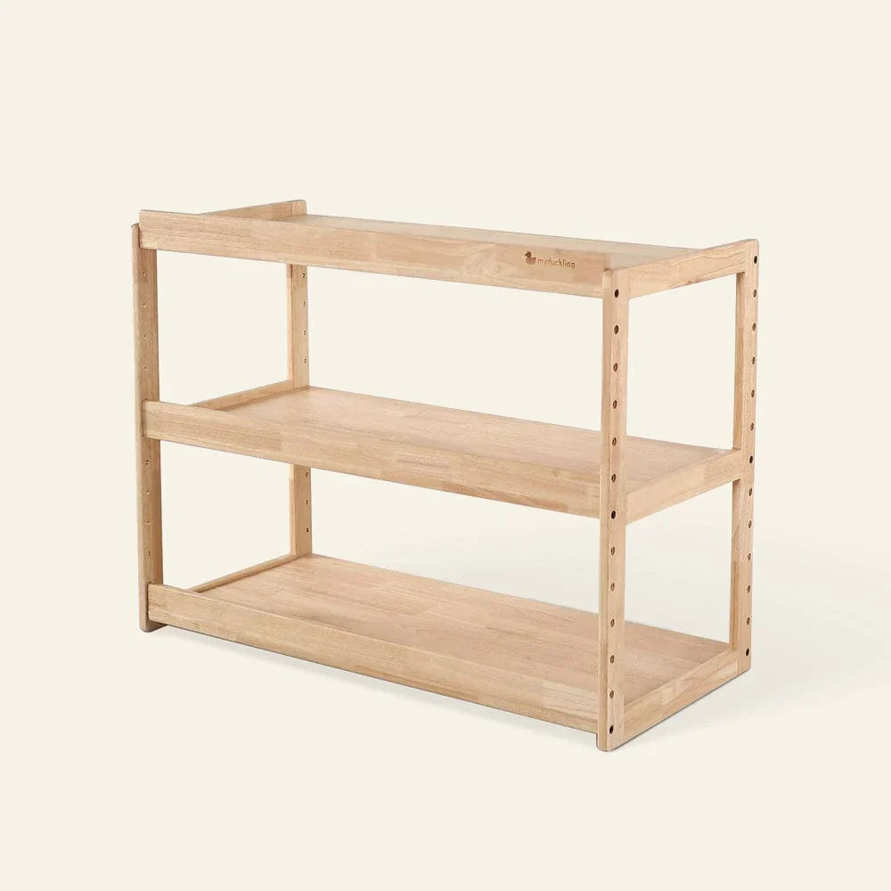 NALA Solid Wood 3 Layer Storage Shelf