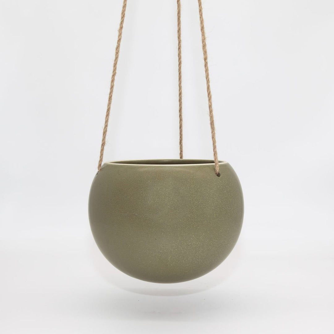Large Orbit Hanging Planter Jade