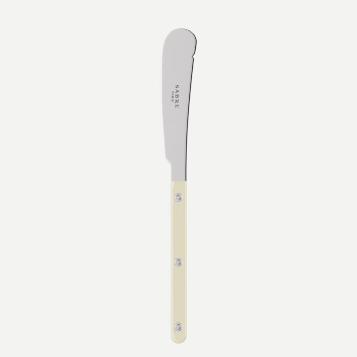 Bistrot shiny solid Butter knife - Ivory