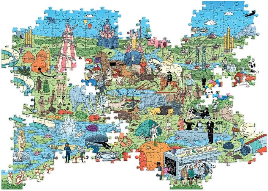 The Story of Iconic Artists - 500 Piece Jigsaw Puzzle