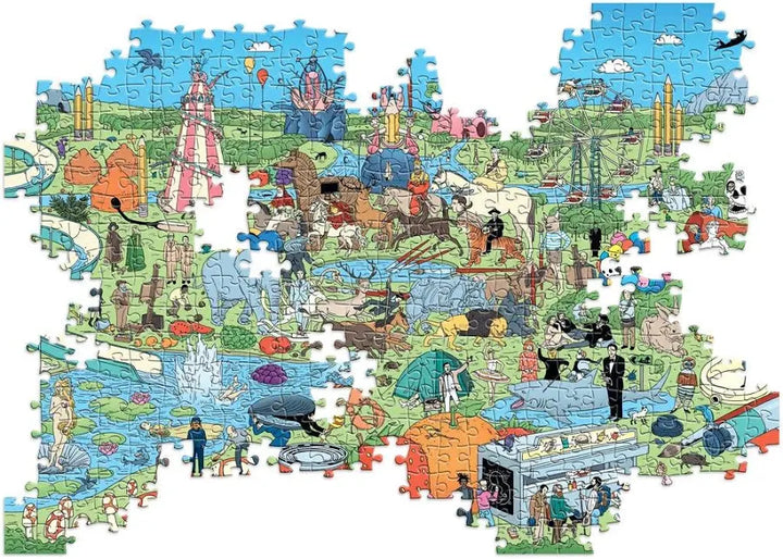 The Story of Iconic Artists - 500 Piece Jigsaw Puzzle