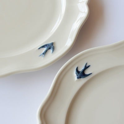 Early bird 23cm oval plate