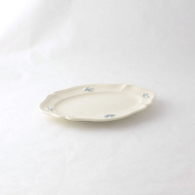 Early bird 19cm oval plate
