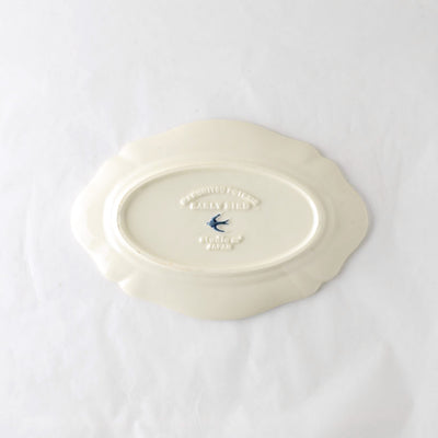 Early bird 23cm oval plate