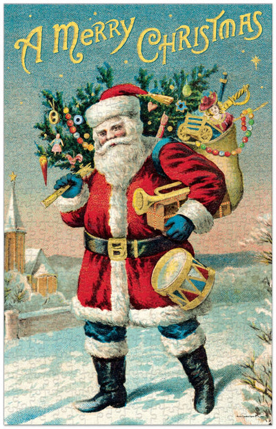Santa Claus Christmas Vintage Puzzle - 500 pieces