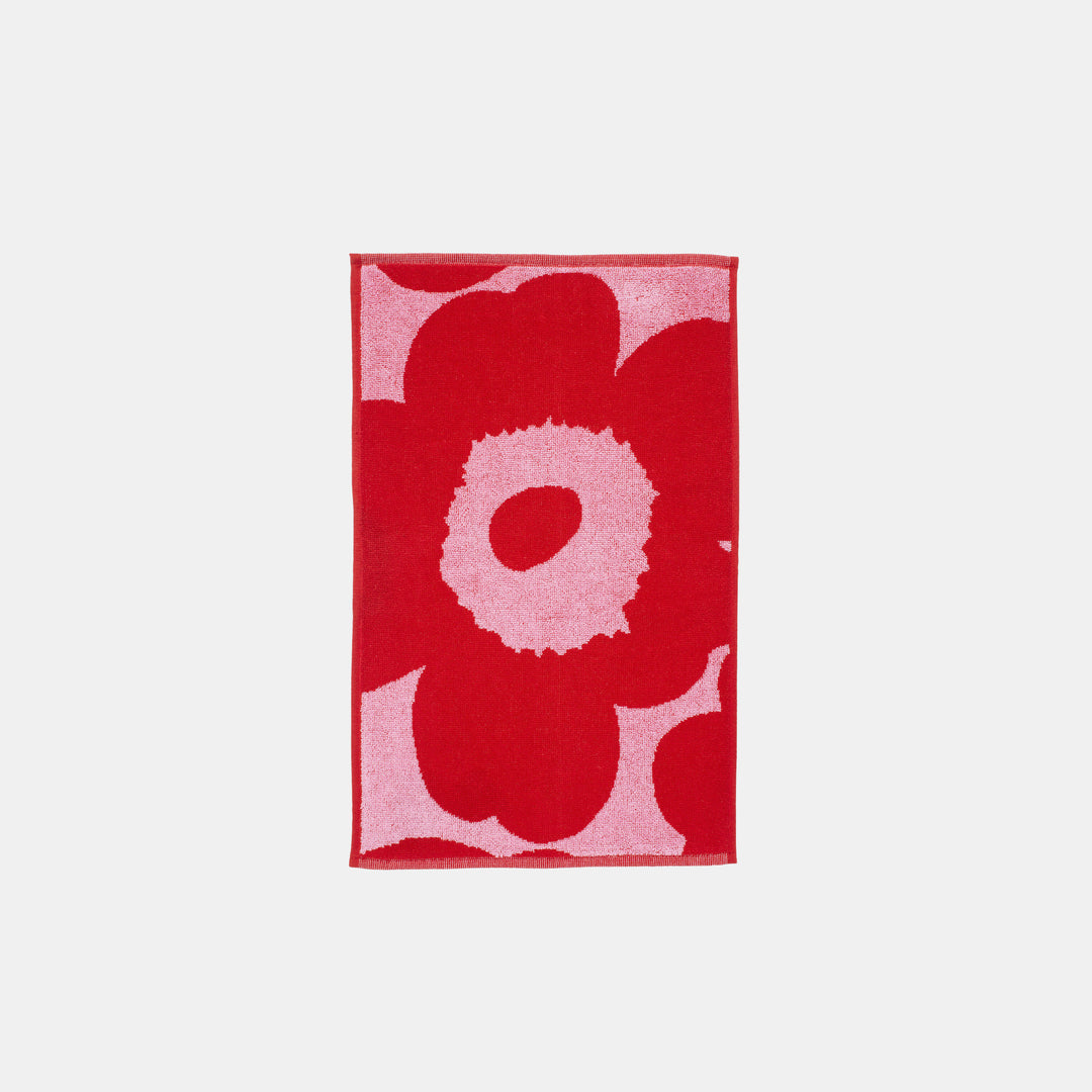 Unikko guest towel 30x50 cm - Red
