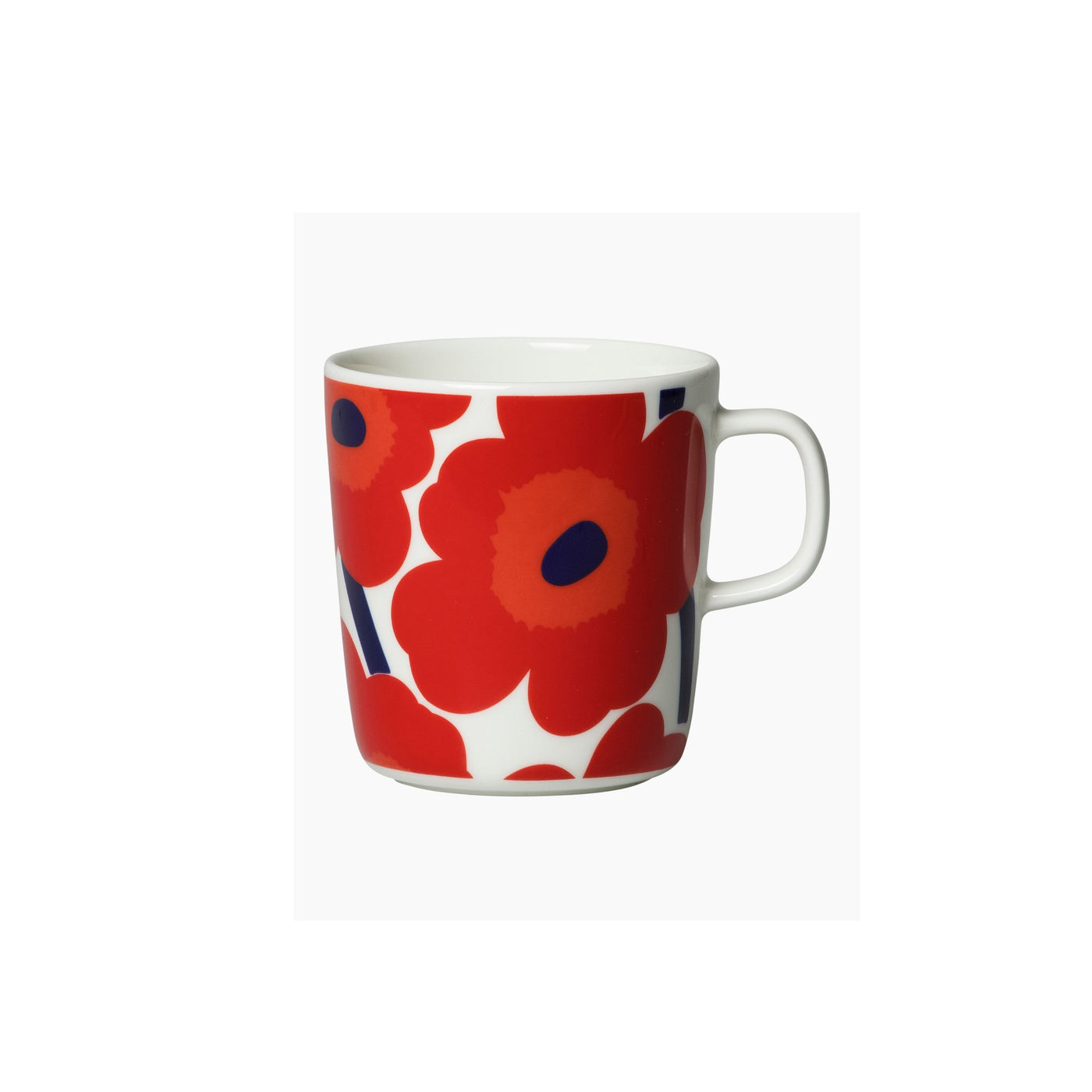 Marimekko Oiva/Unikko mug 4 dl - Red