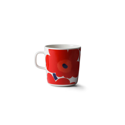 Marimekko Oiva/Unikko mug 4 dl - Red