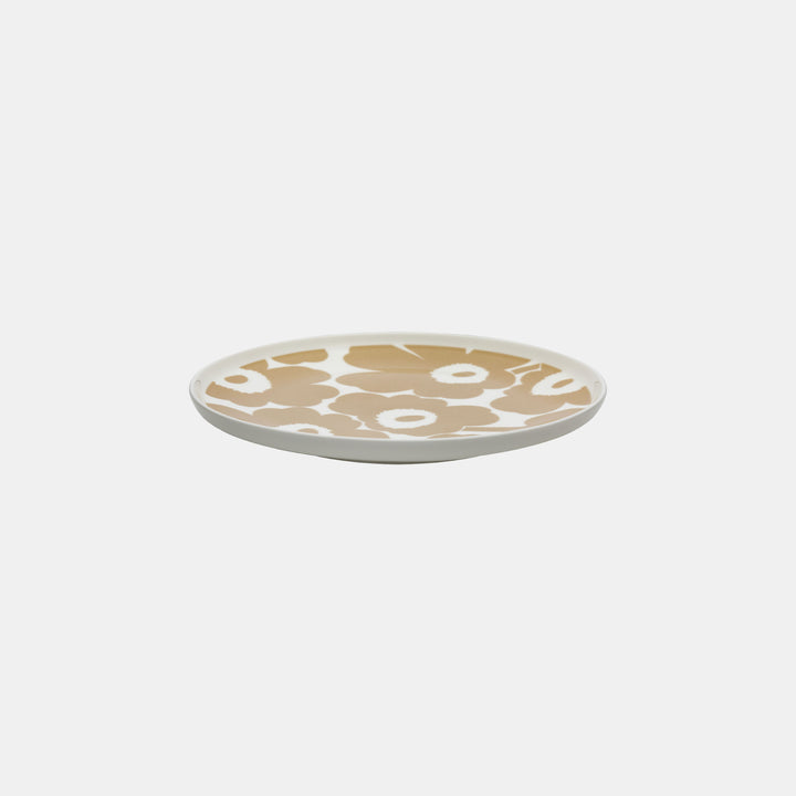 Oiva / Unikko Plate 25 Cm - Beige