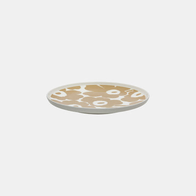 Oiva / Unikko Plate 25 Cm - Beige
