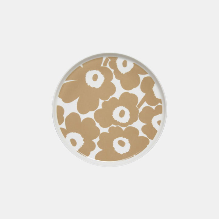 Oiva / Unikko Plate 25 Cm - Beige