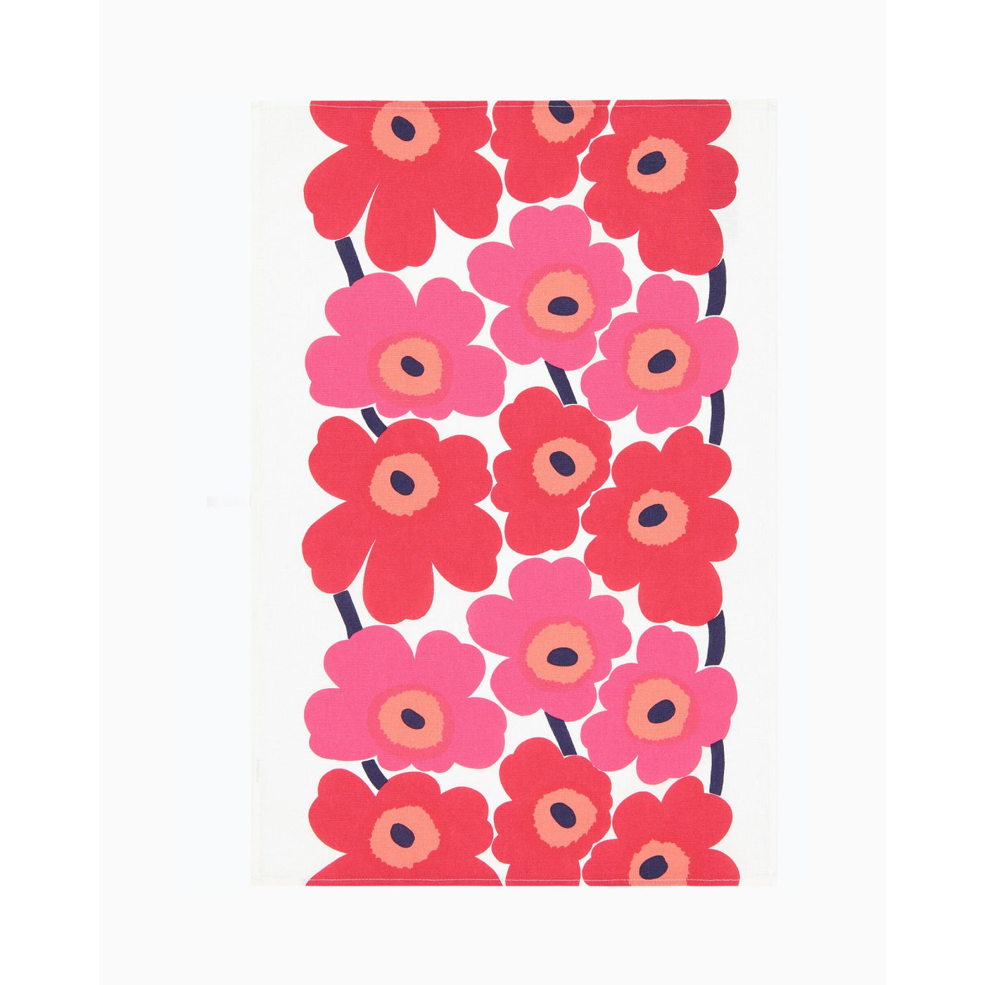 Marimekko Unikko tea towel 2 pcs - Red