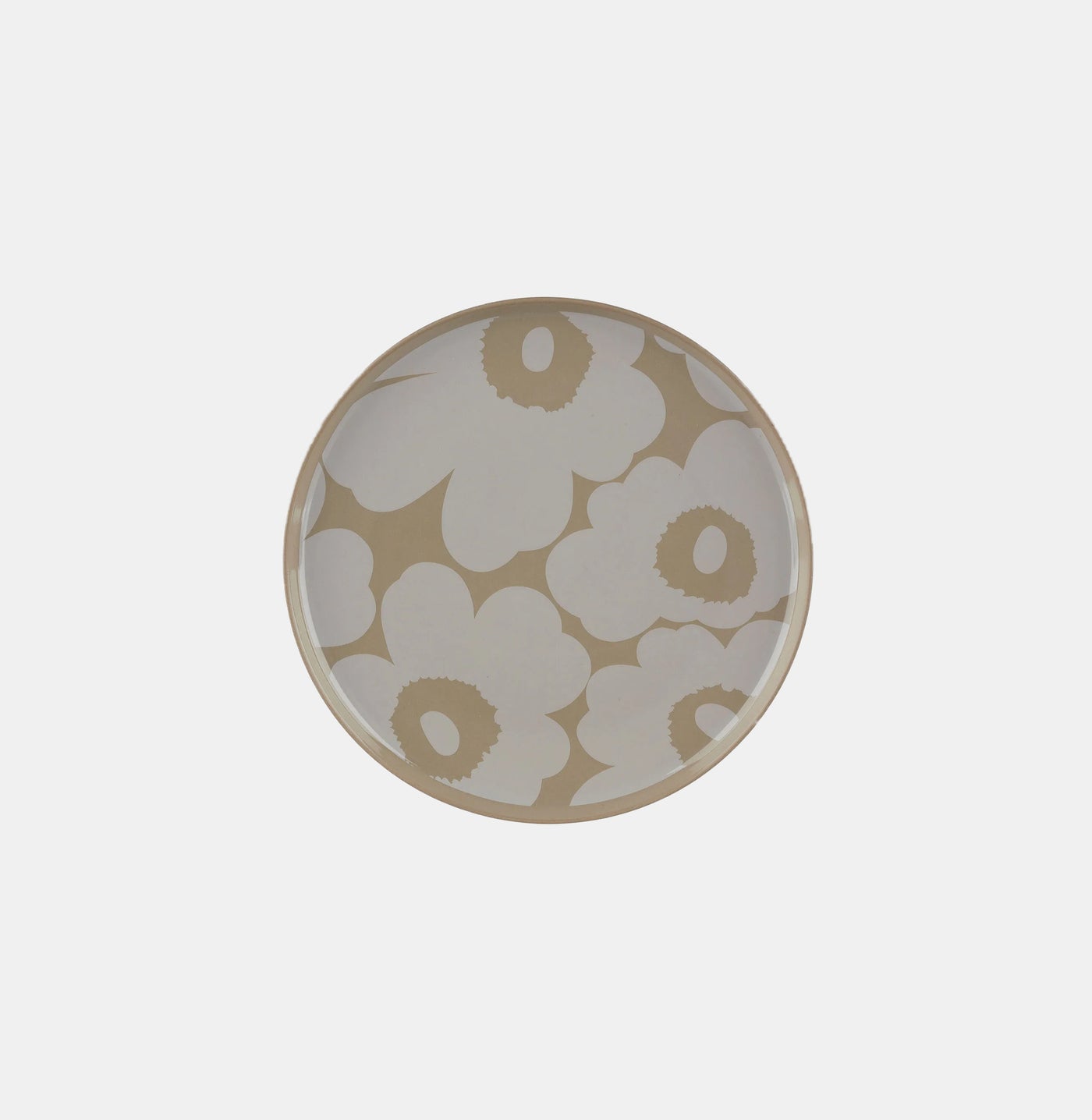Oiva / Unikko Plate 20 Cm - terra, white