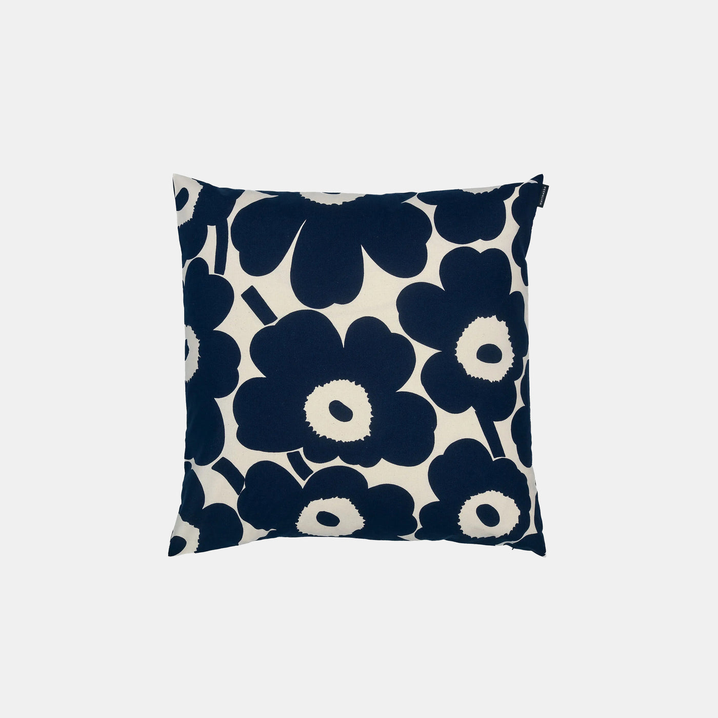 Pieni Unikko Cushion Cover 50 X 50cm - Dark blue