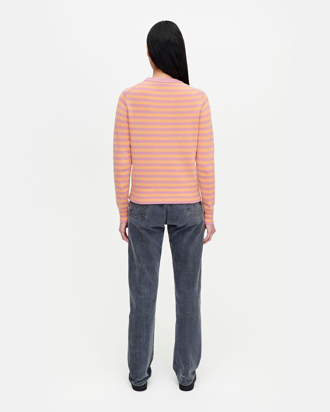 Silfa Tasaraita Unikko Knitted Wool Pullover