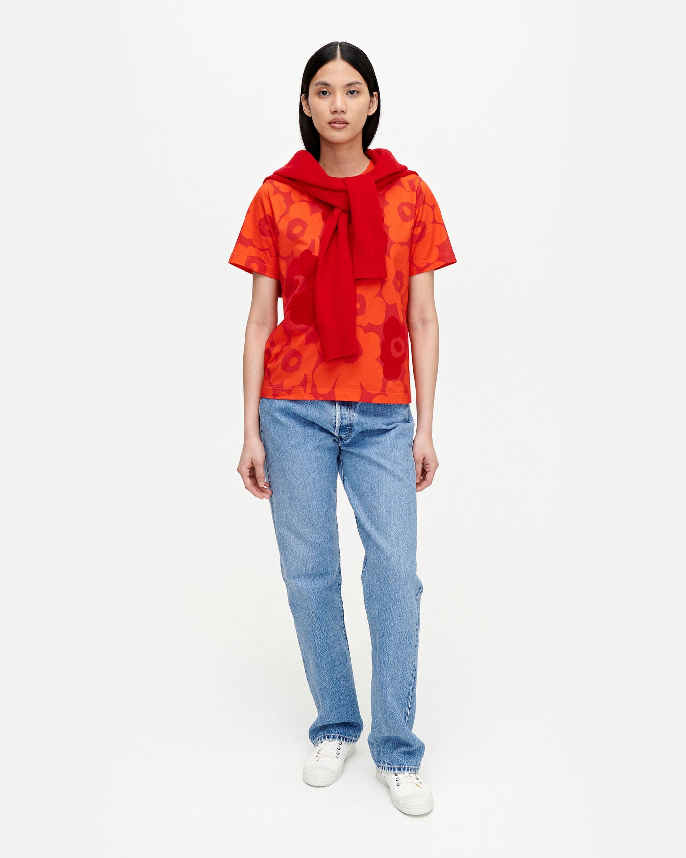 Erna Relaxed Unikko Flock T-Shirt