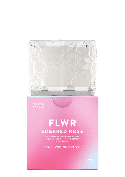 FLWR Candle - SUGARED ROSE