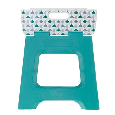 Compact Turquoise 32cm Stool
