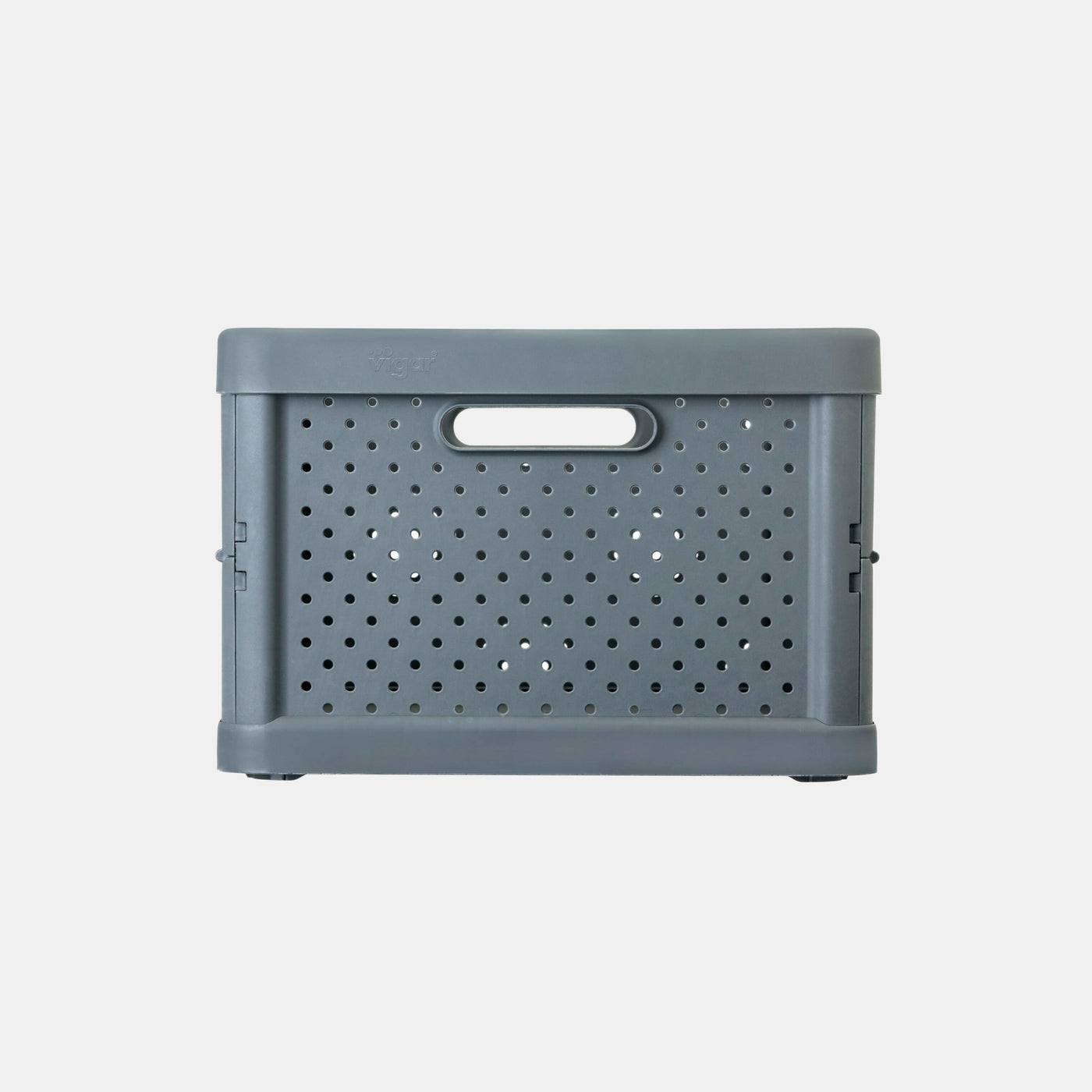 Foldable Crate 32ltr Charcoal 2pce set