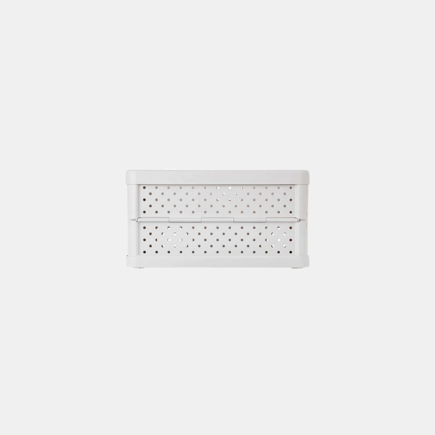 Foldable Crate 11.3ltr Sand White