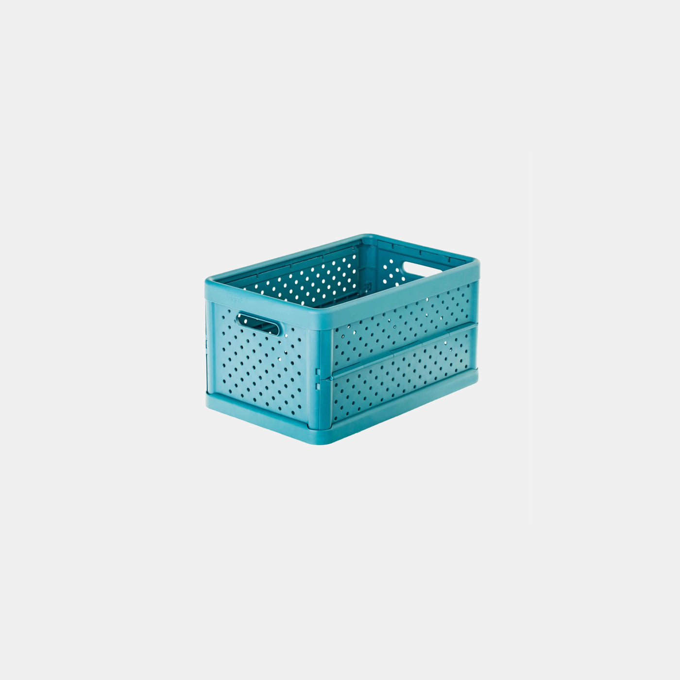 Foldable Crate 11.3ltr Stone Blue