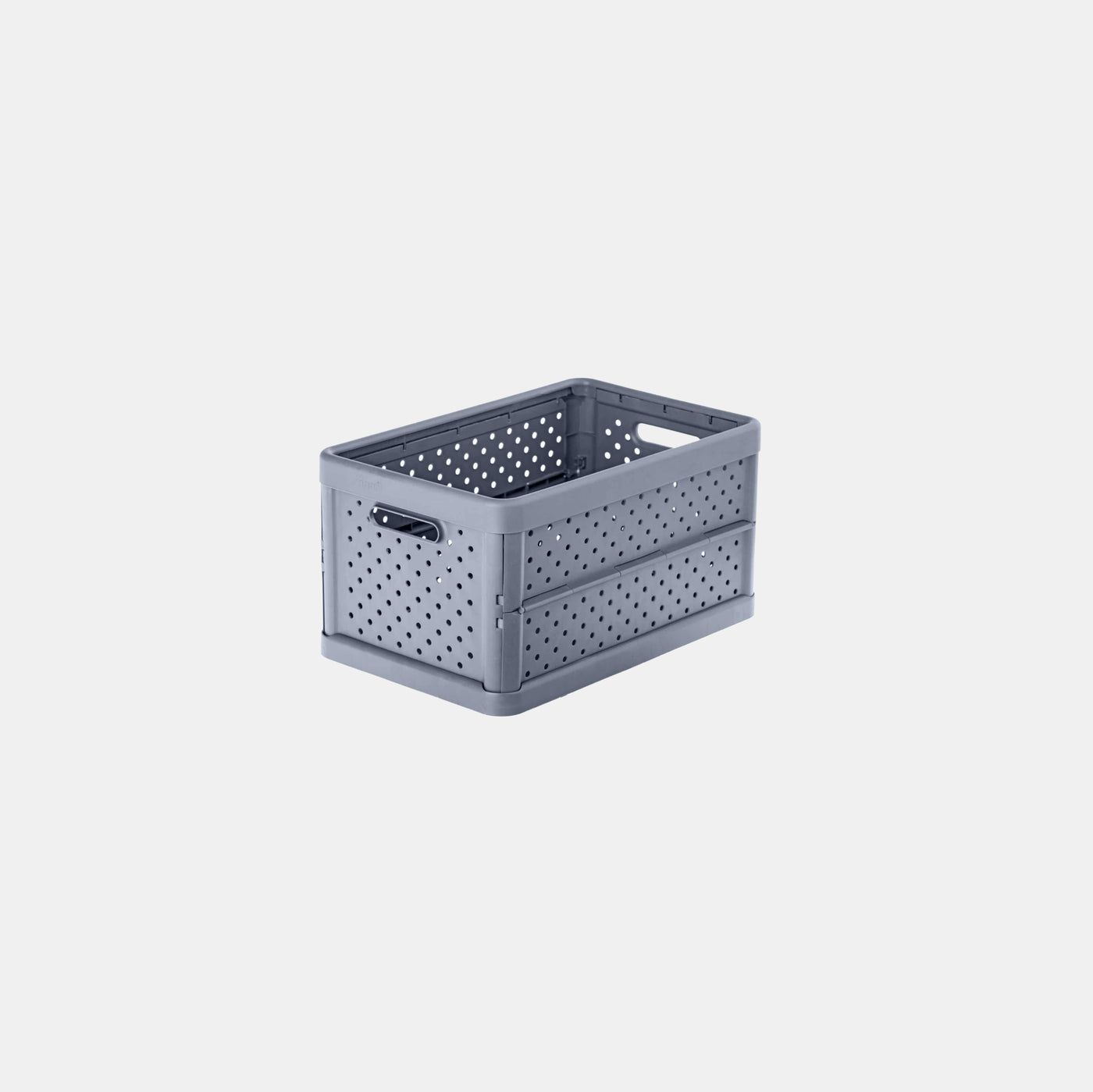 Foldable Crate 11.3ltr Charcoal