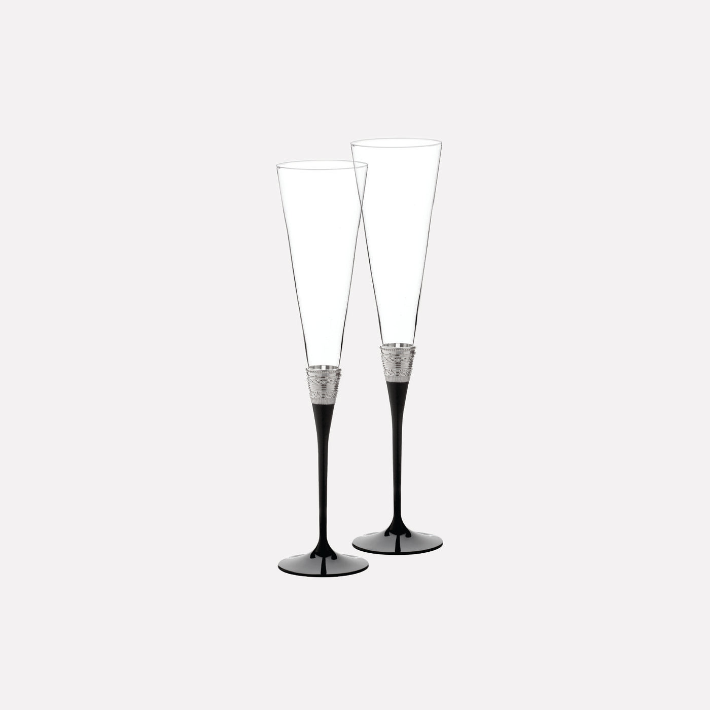 Vera Wang With Love Noir Toasting Flute Pair