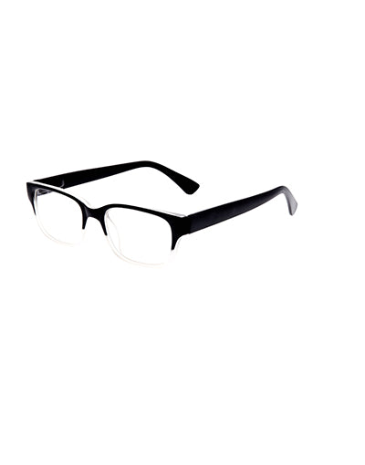 DA:LY EYEWEAR 8am Black/Clear Reading Glasses
