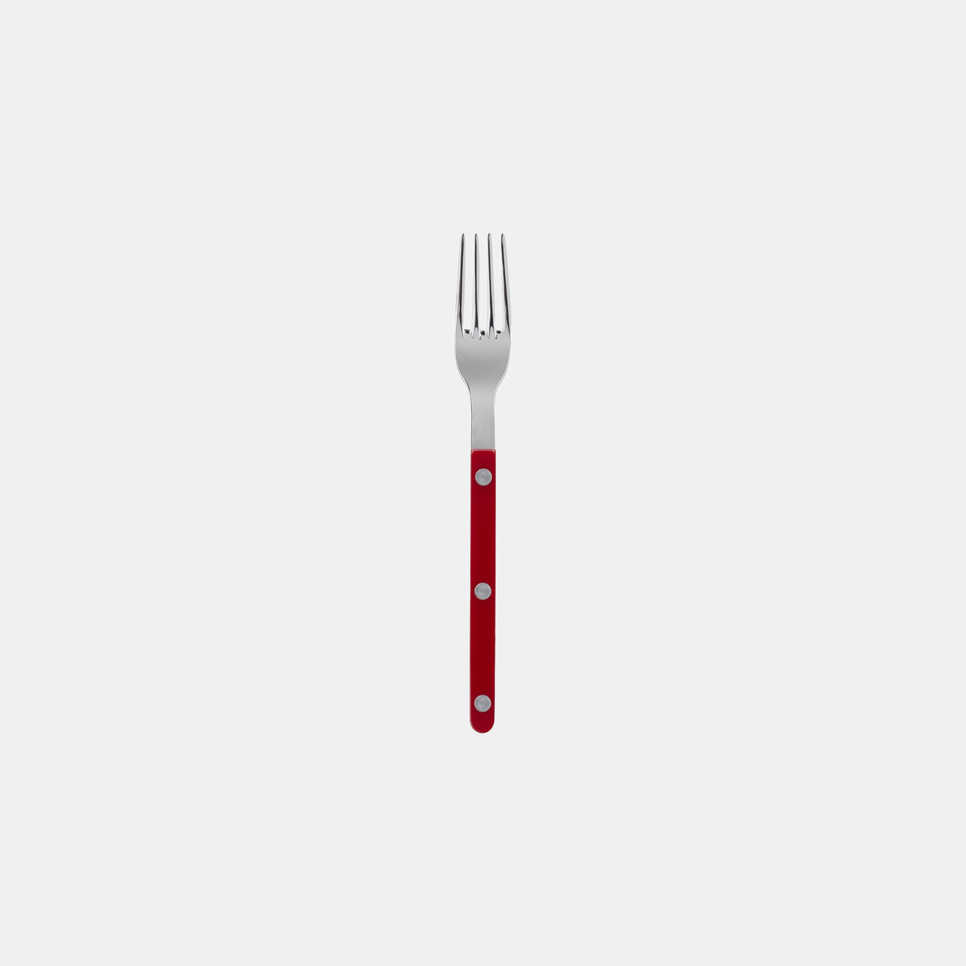 Bistrot shiny solid Salad fork - Burgundy